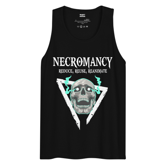 Necromantic Environmentalism Premium Heavyweight Tank Top