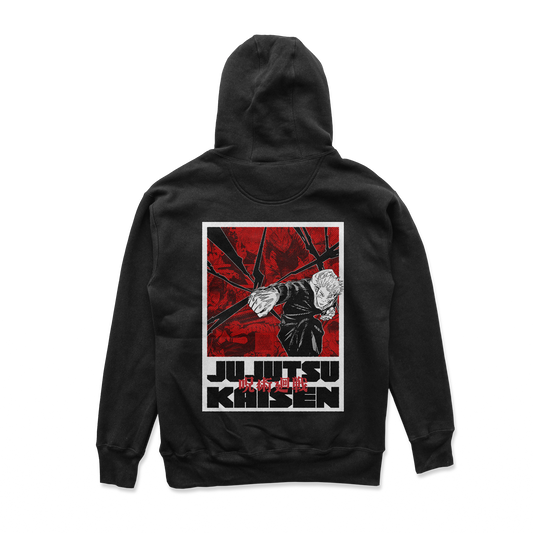 Yuji Black Flash Hoodie