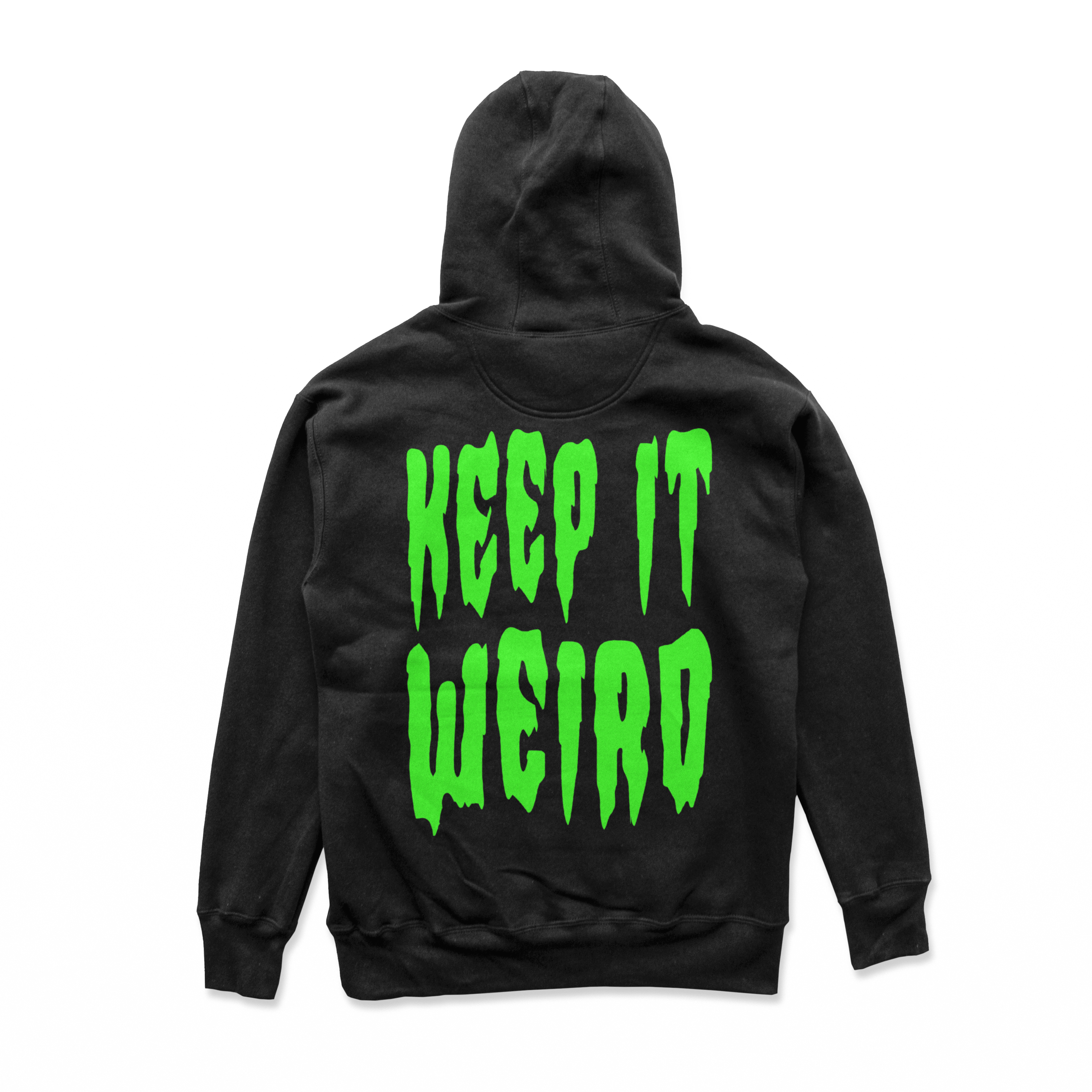 Object of Power nerdy gamer anime tabletop roleplaying Hoodie Keep It Weird Hoodie Black / S