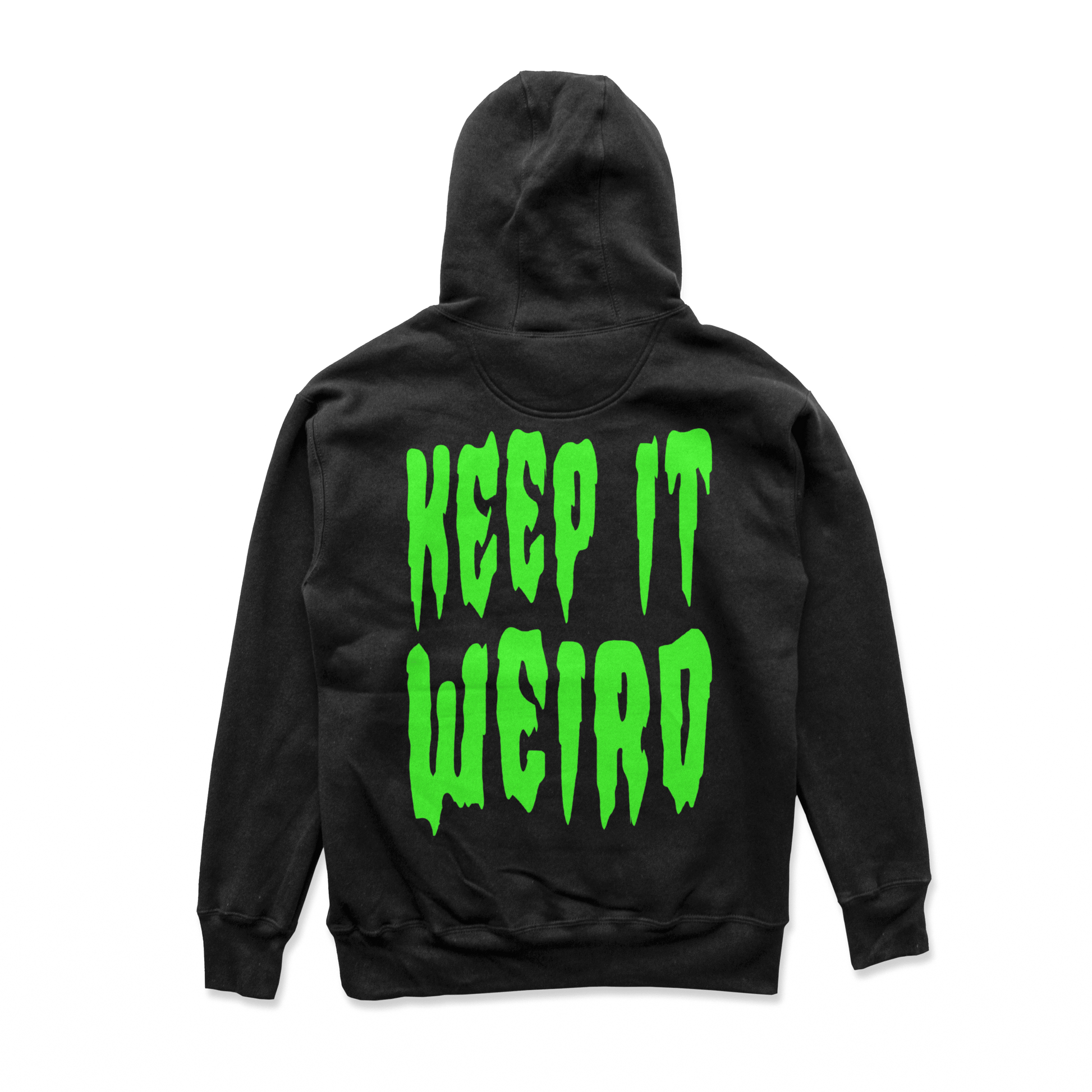 Object of Power nerdy gamer anime tabletop roleplaying Hoodie Keep It Weird Hoodie Black / S