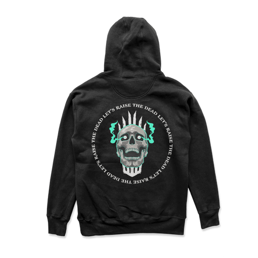 Object of Power nerdy gamer anime tabletop roleplaying Hoodie Necromantic Environmentalism Hoodie Black / S