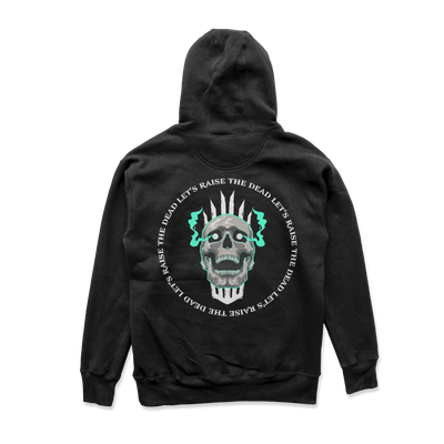 Object of Power nerdy gamer anime tabletop roleplaying Hoodie Necromantic Environmentalism Hoodie Black / S
