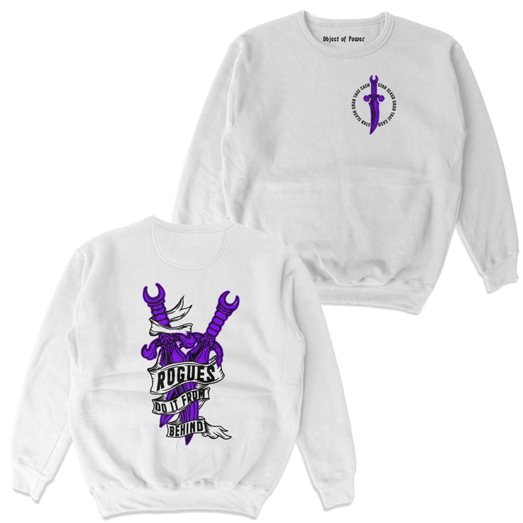 Object of Power nerdy gamer anime tabletop roleplaying Sweatshirt Rogue&