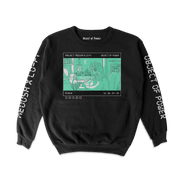 Object of Power nerdy gamer anime tabletop roleplaying Sweatshirt Medusa X Lo-Fi Sweatshirt Front & Sleeve Prints / Black / S